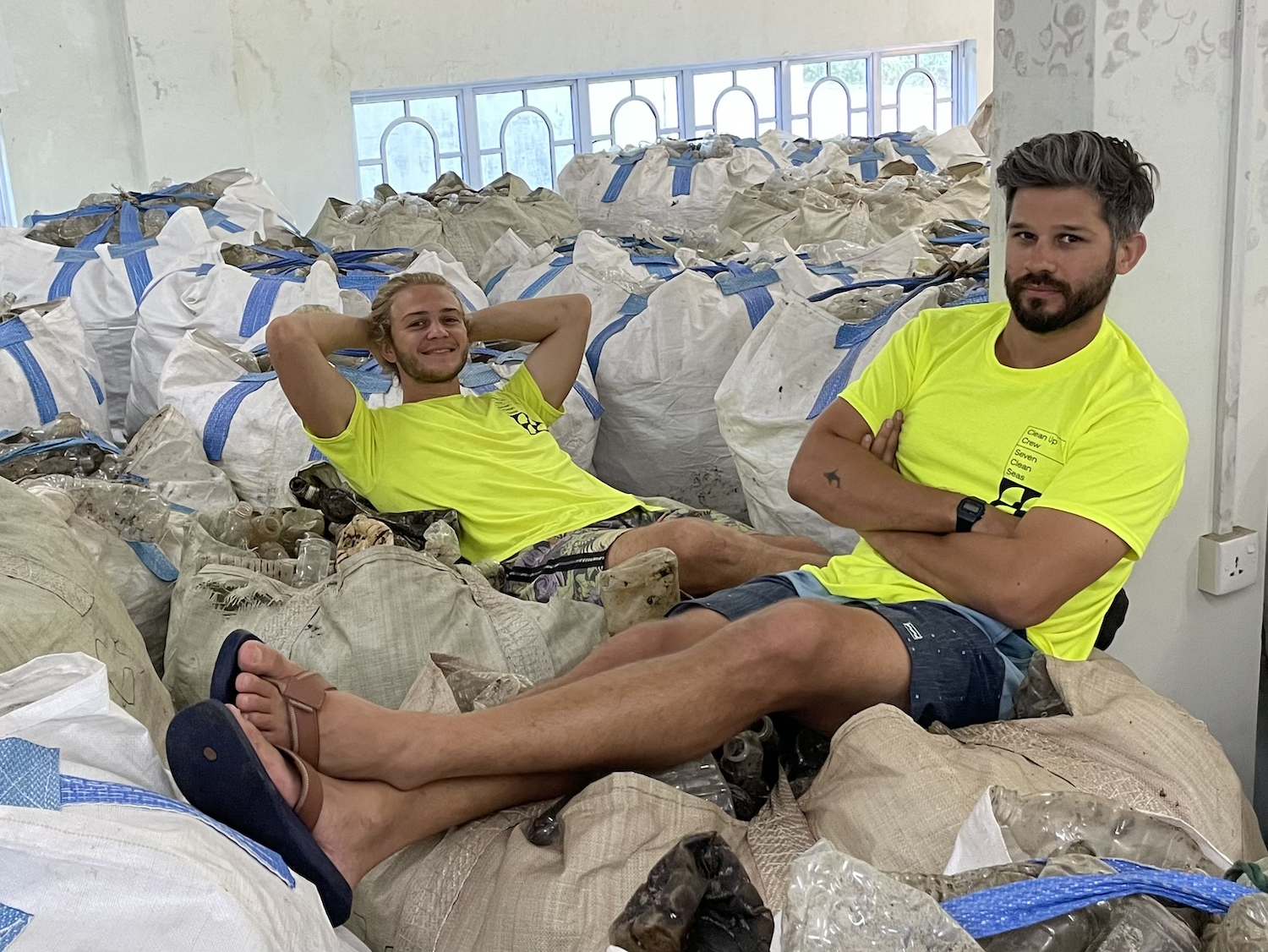 Seven Clean Seas founders